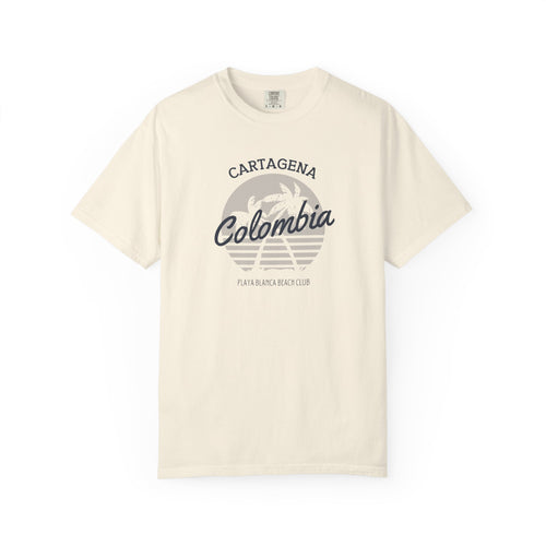 Cartagena Colombia Palm Trees Beach Tee