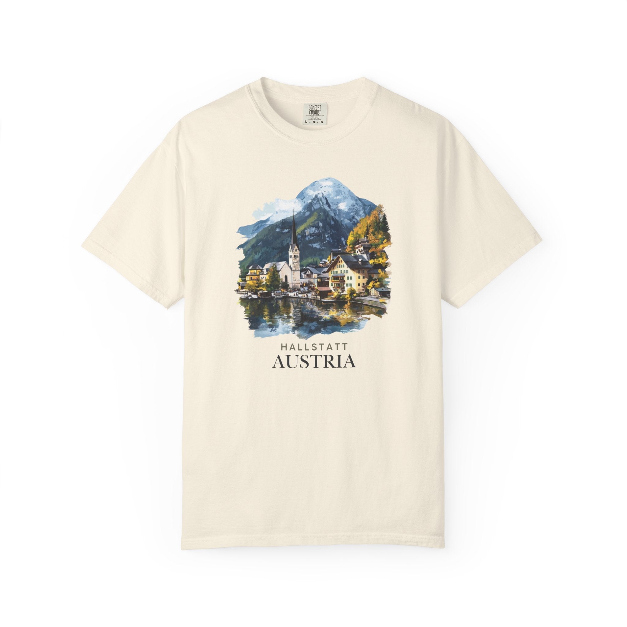 Hallstatt Austria Waterfront Alpine Village Tee