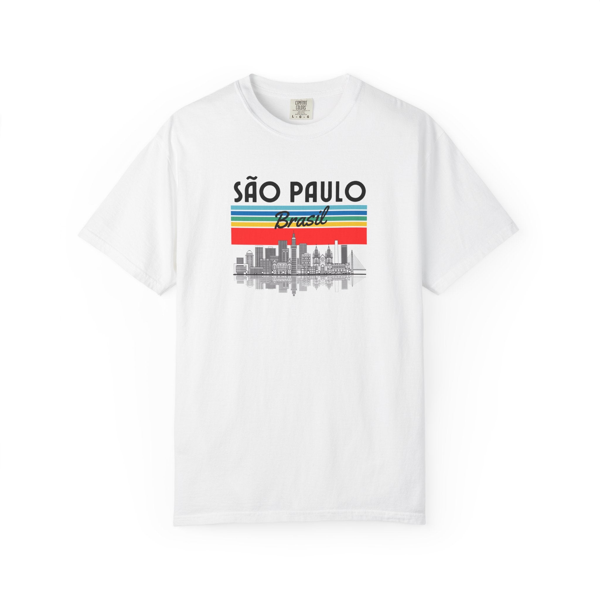 São Paulo Brazil Cityscape Graphic Tee