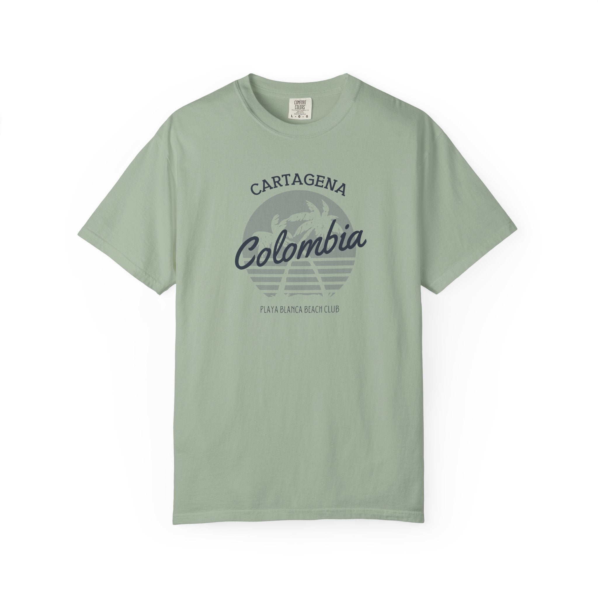 Cartagena Colombia Palm Trees Beach Tee