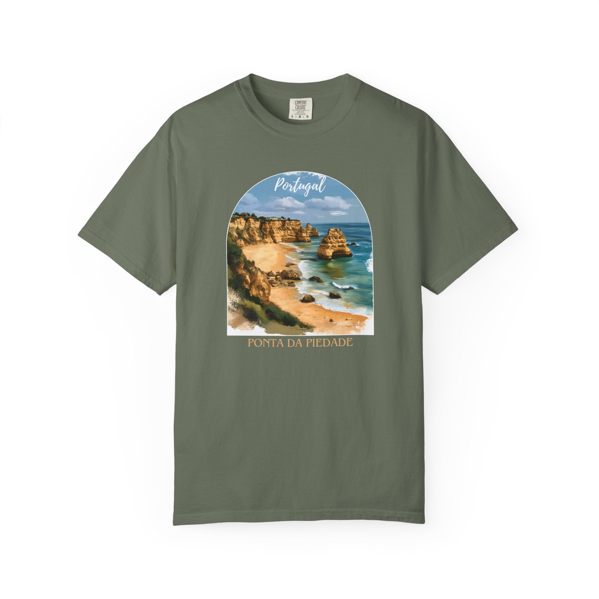 Lagos Portugal Ponta Piedade Coastal Cliffs Tee