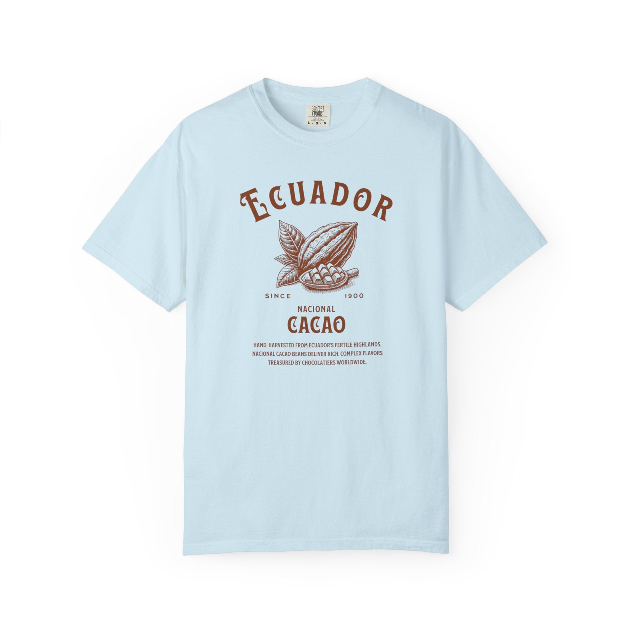 Ecuador Nacional Cacao Vintage Travel Tee