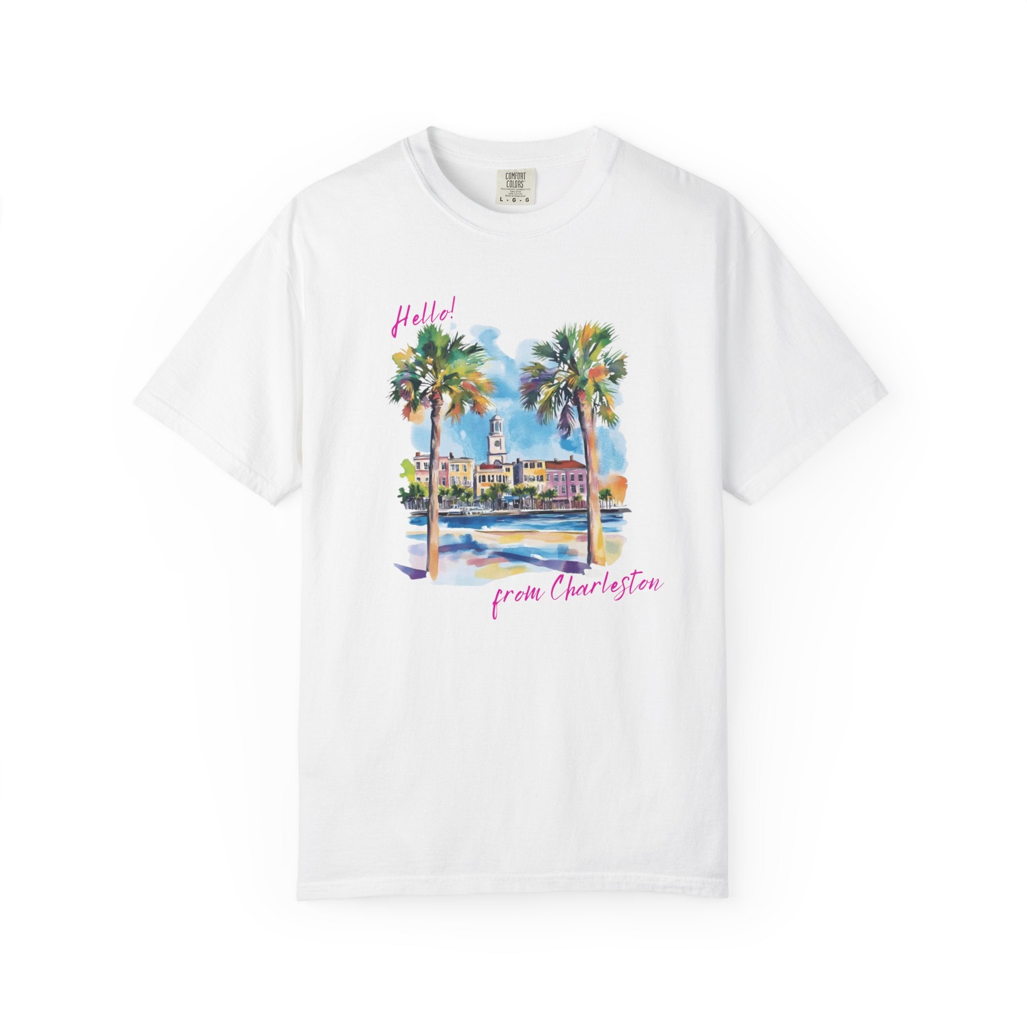 Charleston Watercolor Southern Charm Tee