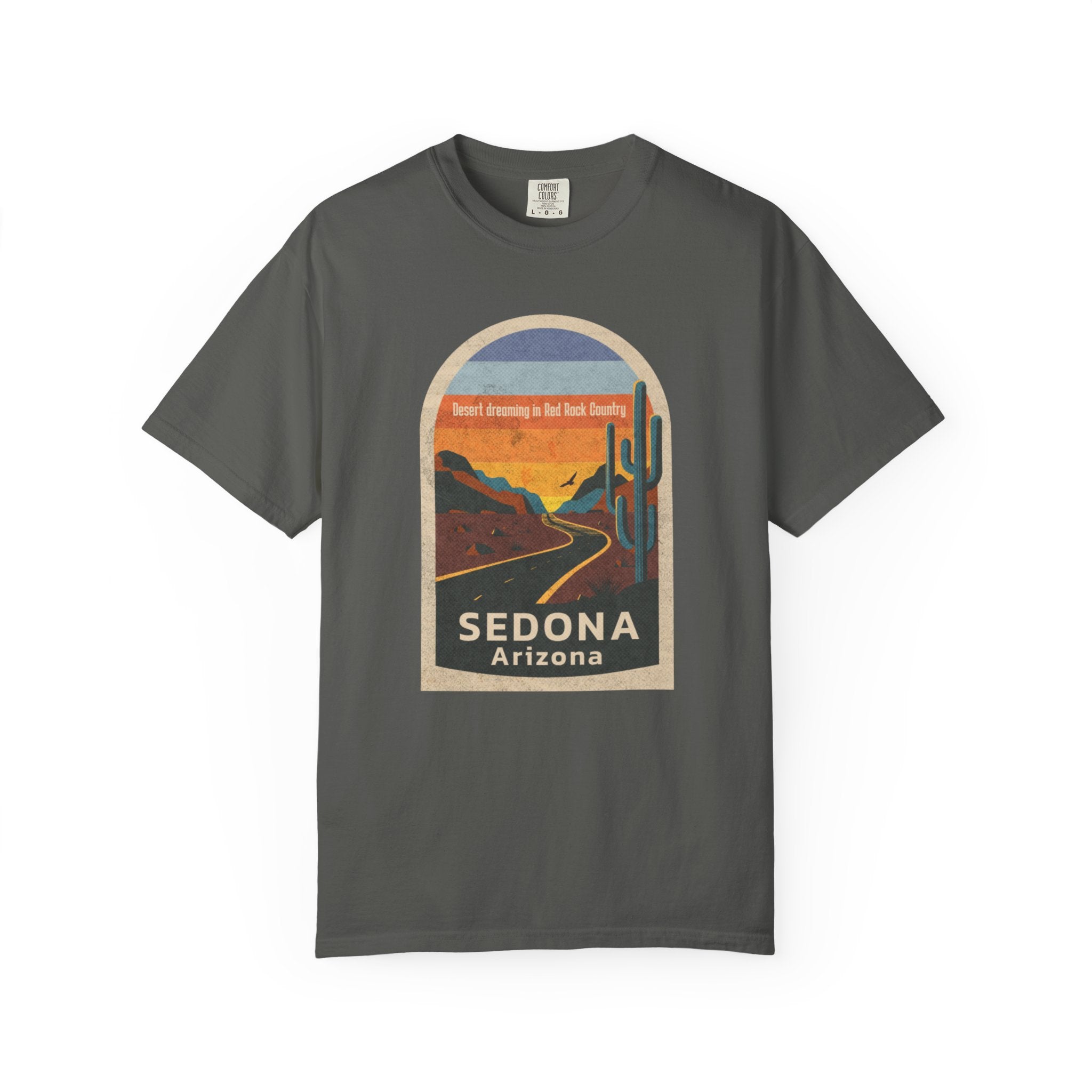 Sedona Arizona Red Rock Country Desert Sunset Tee