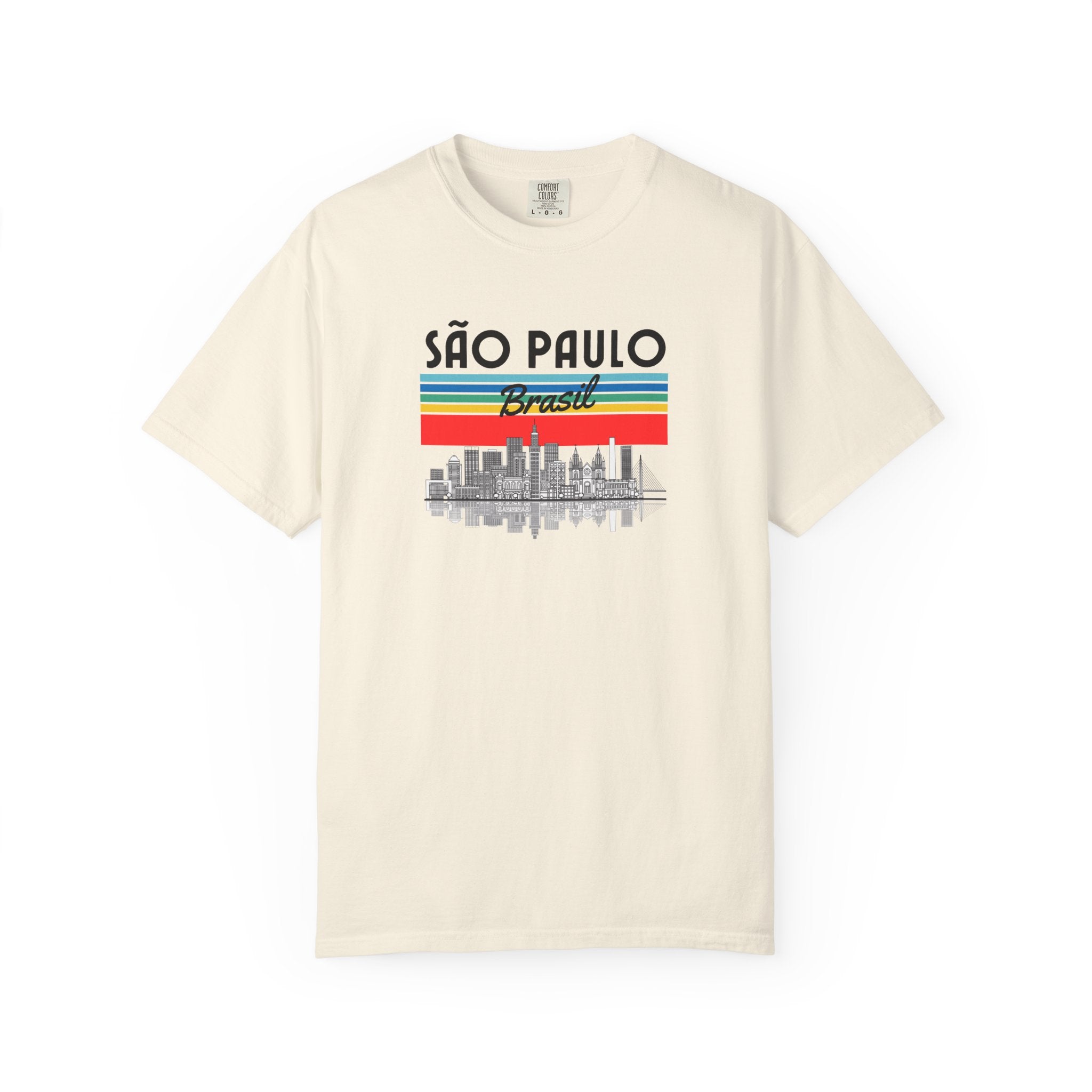 São Paulo Brazil Cityscape Graphic Tee