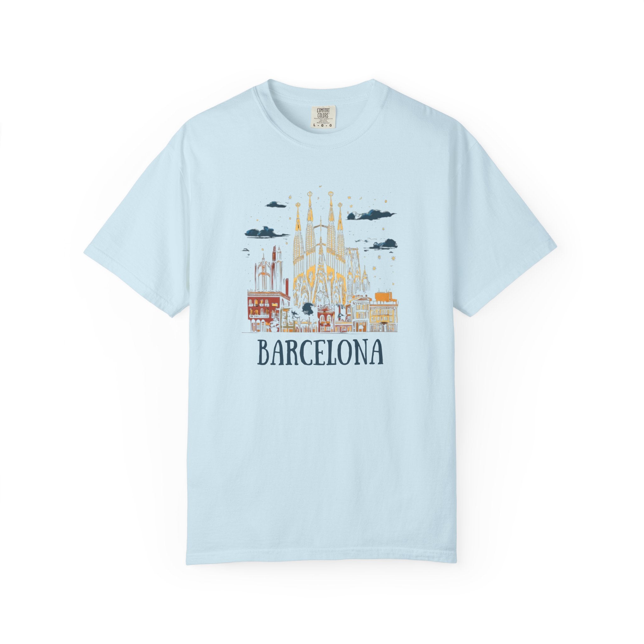Barcelona Sagrada Familia Line Art Street Tee