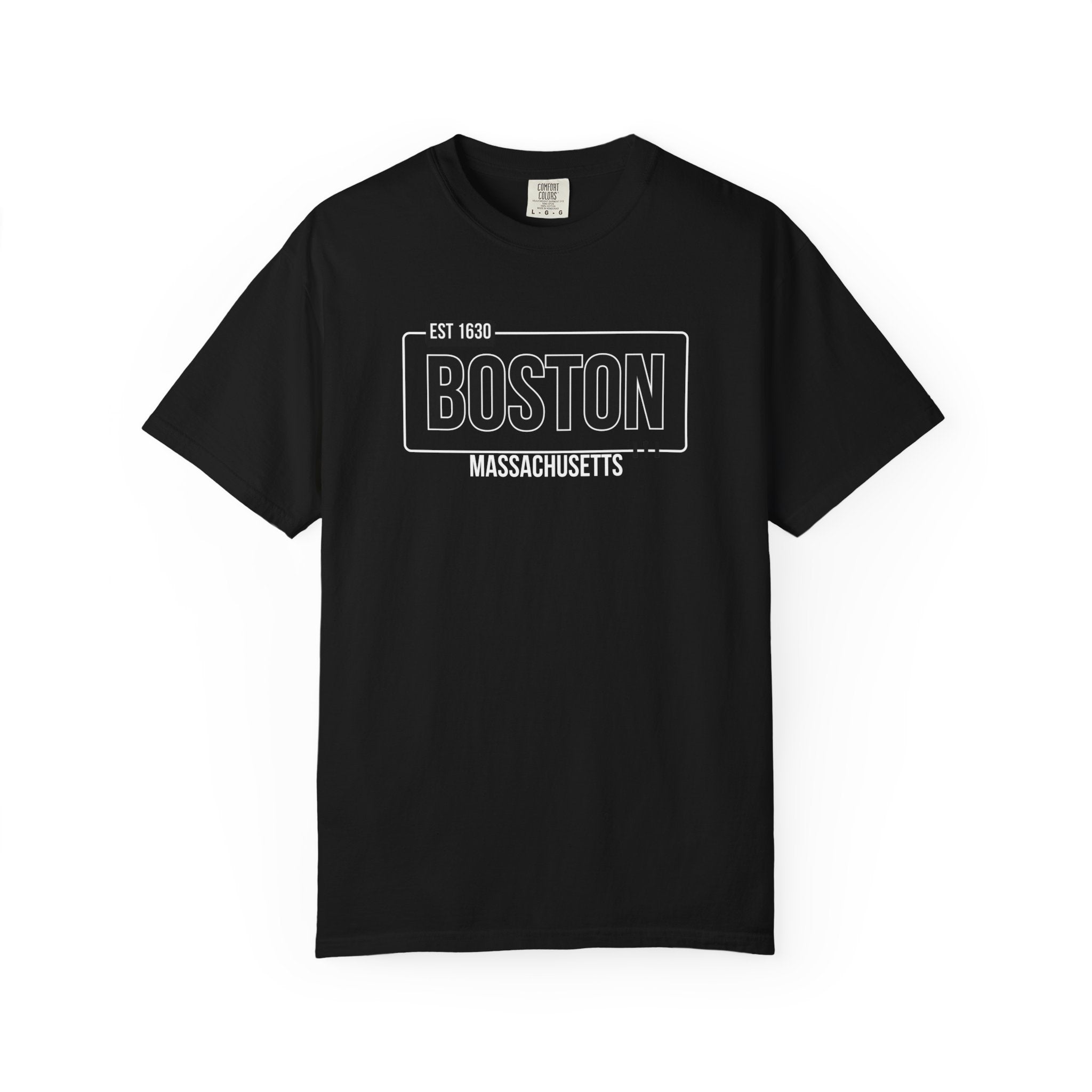 Boston Bold Logo Historic City Travel Tee